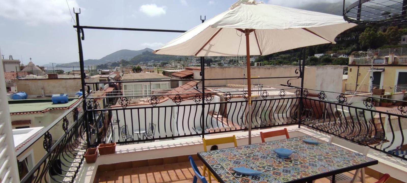 La Casa Rosa Di Giulia Villa Ischia Bagian luar foto